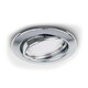 image 4 of ValueLights GU10 Polished Chrome Tiltable Steel Ceiling Recessed Spotlight Downlight | Chrome