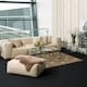 image 3 of Katrine Coffee Table Set with Glass Top