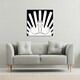 image 2 of Art Deco Skyscraper in Black & White (Canvas Print) 127 x 127 x 4cm