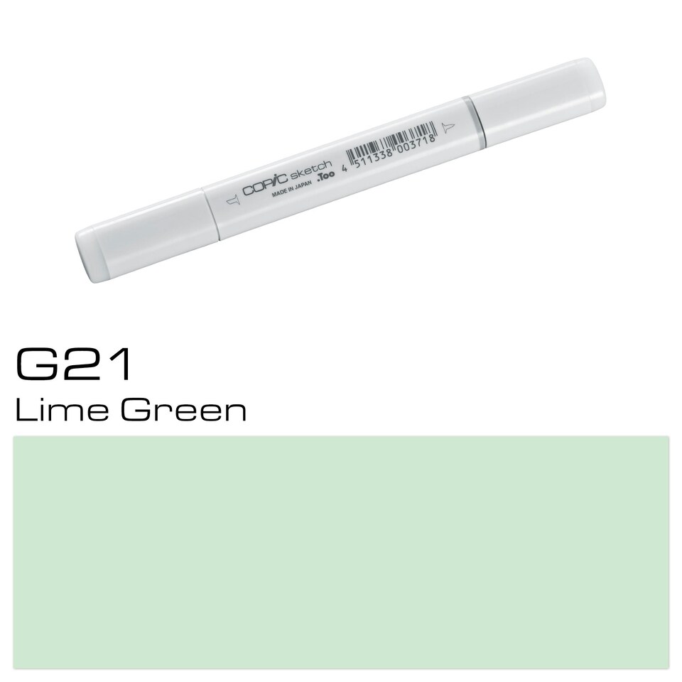 image 1 of Copic Sketch Marker, Lime Green, Single Pen