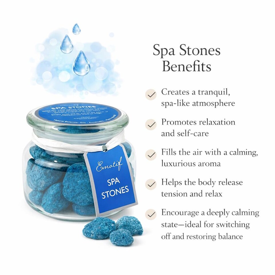 image 1 of CorinCraft Natural Aromatherapy Lava Stones - Spa