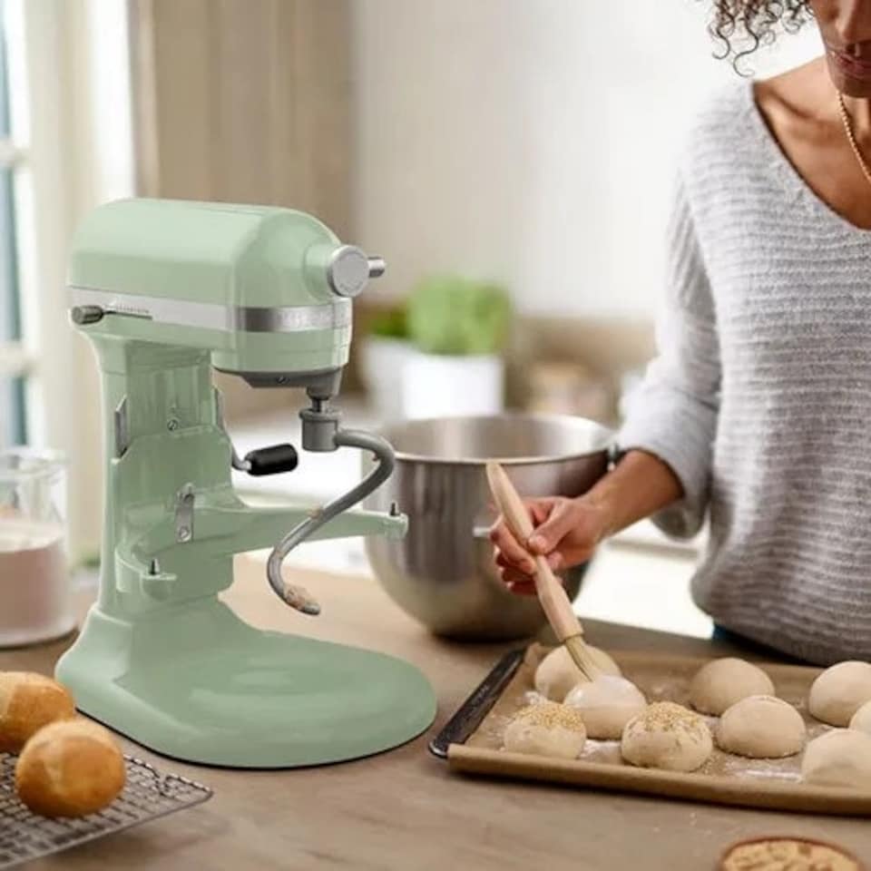 image 1 of KitchenAid Artisan Pistachio 5.6L Bowl Lift Food Mixer Green