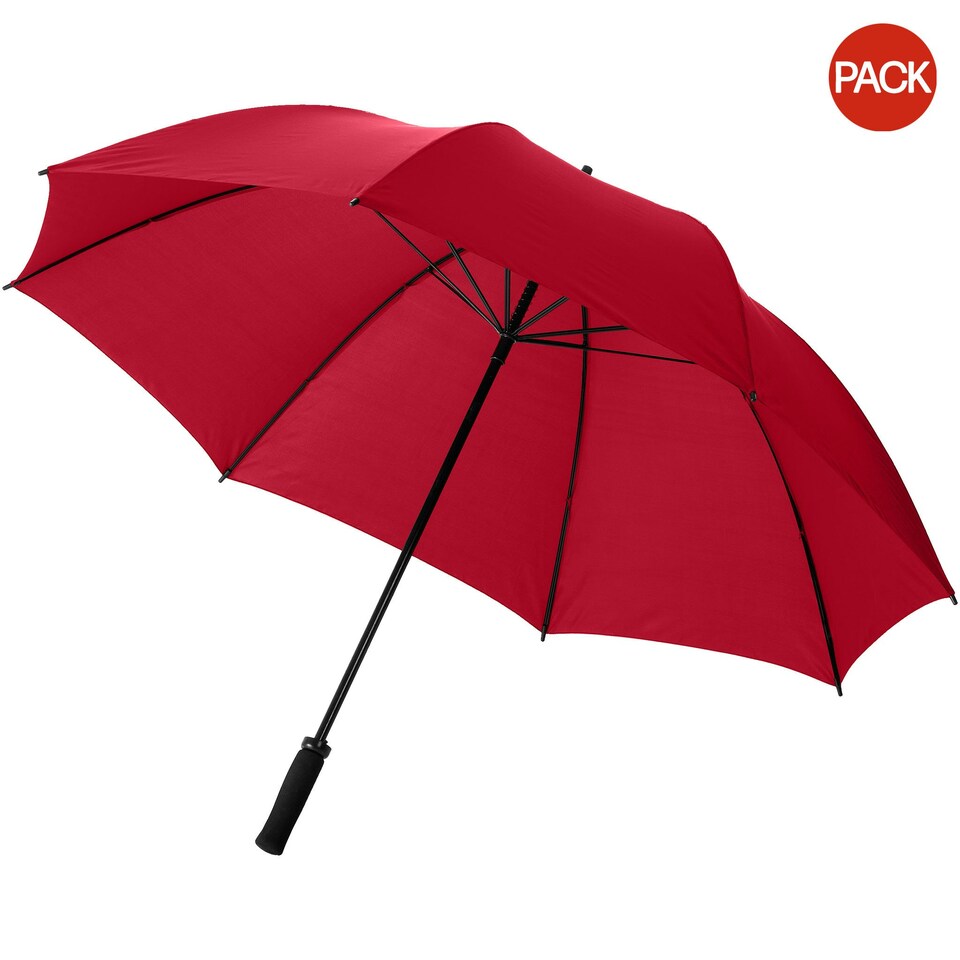Bullet 30in Yfke Storm Umbrella (Pack Of 2) - Red - One Size