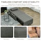 image 6 of HOMCOM 4-in-1 Pull Out Sleeper Chair Bed with Pockets, Charcoal Grey 