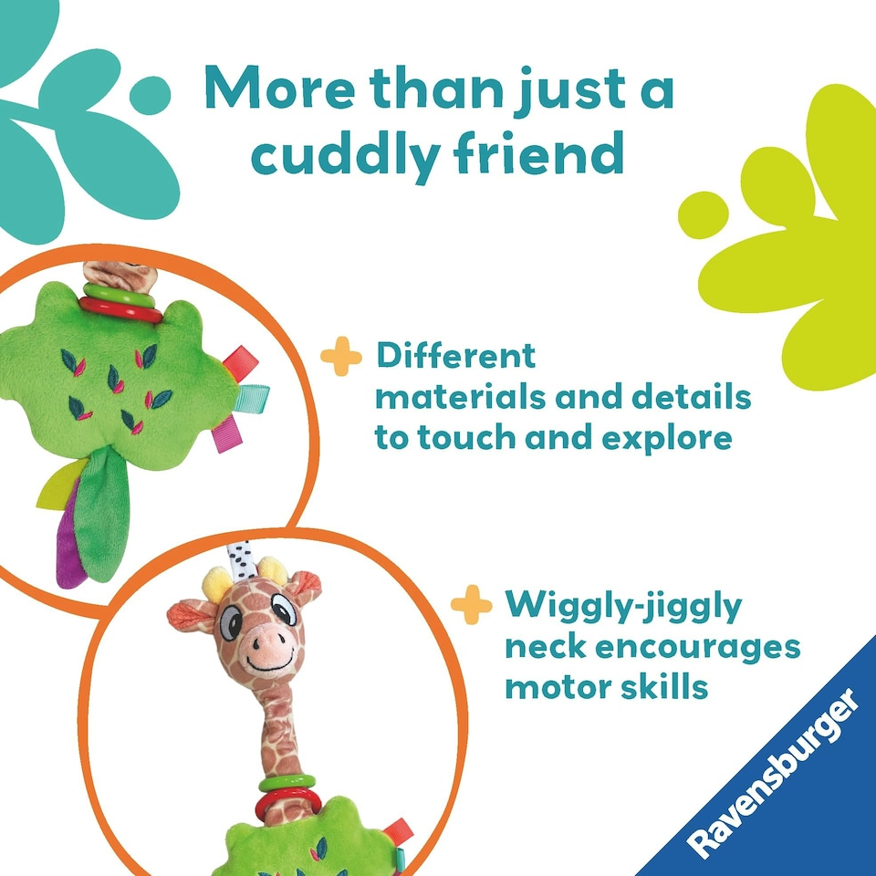 image 1 of * Play+ Pull & Wiggle Giraffe - Ravensburger - 542 12034022