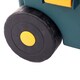 image 9 of Outdoor Garden Rolling Tool Cart Storage Box with Rotating Seat | Green