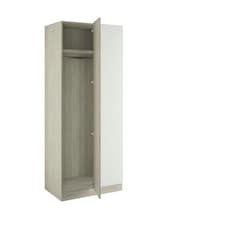 Shaker Urban Oak Blind Corner Wardrobe Brown