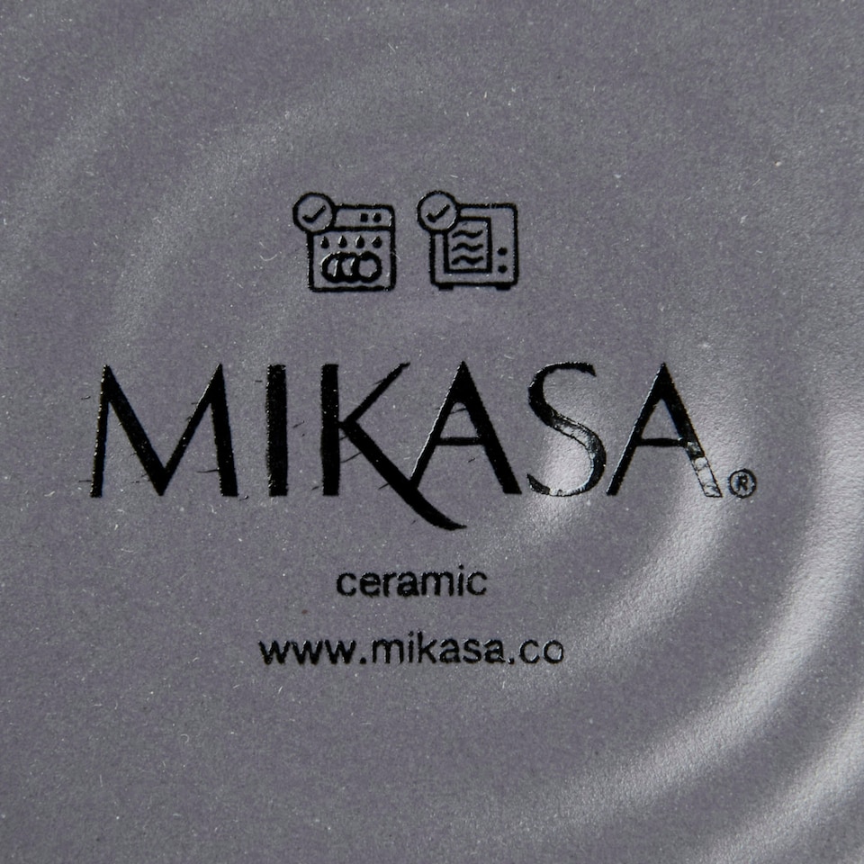 image 1 of Mikasa Serenity Ceramic 440ml Slate Grey Mug | Grey