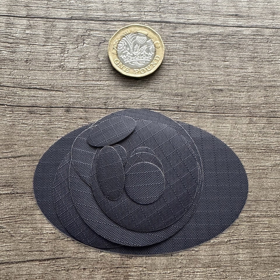 image 1 of aZengear Jacket Repair Patches for Tents, Gear - Waterproof, Self-Adhesive, Tear-Cold-Heat-Resistant