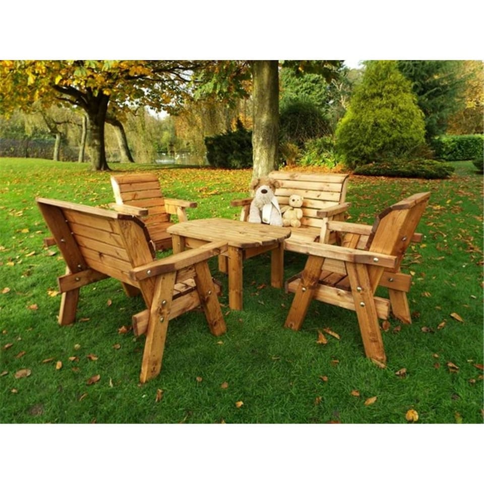 image 1 of Little One's Deluxe Four Seater Table Set
