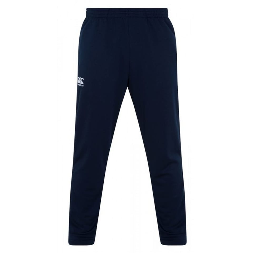 image 1 of Canterbury Men's Stretch Tapered Poly Knit Pants, Navy, Small, E512866
