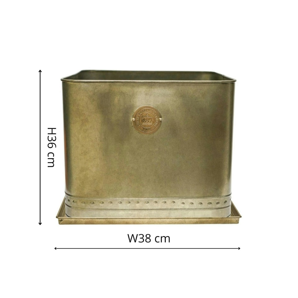image 1 of Kew Regency Outdoor Planter Bronze