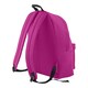 image 2 of Bagbase Junior Fashion Backpack / Rucksack (14 Litres) - Fuchsia/Graphite - One Size