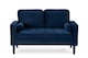image 3 of Velvet Blue 2 Seater Sofa BRINDISI