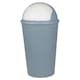 image 1 of 25Le Push Can Bin Swing Top Lid Kitchen Office Waste Garbage Rubbish | Blue | Blue | 25 Litre | 1