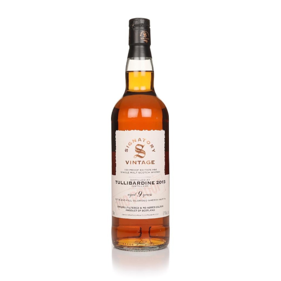 image 1 of Tullibardine 9 Year Old 2015 - 100 Proof Edition 44 Signatory | Clear