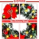 image 8 of Christmas Wreath, Artificial Door Wreath with LED Lights, Xmas Wreath