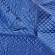 image 3 of Homescapes Navy Blue Paragon Diamond Geometric Velvet Bedspread - 250 x 260 cm | Blue | 1