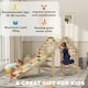 image 8 of AIYAPLAY 3 in 1 Kids Climbing Set, Foldable Toddler Climbing Toys with Ramp
