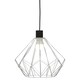 image 2 of Interiors by Premier Wyra Chrome Gold Frame Pendant light