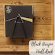 image 1 of NOVECRAFTO Black Hairpin Wall Rack – Magazine & Vinyl Record Storage Organiser – Durable Metal Wall-Mounted Display with Powder-Coated Finish Black
