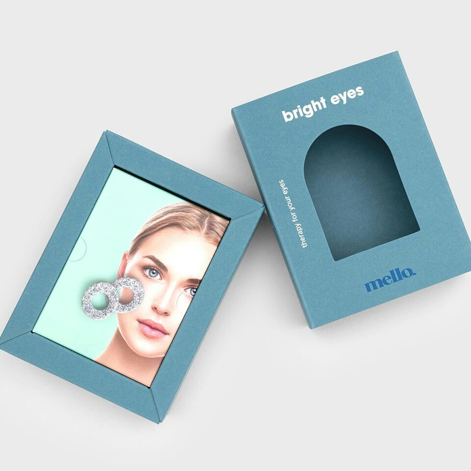 image 1 of Suck UK Mello Stone Eye Masks with Fabric Carry Pouch