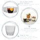 image 2 of Duralex Gigogne Glass Tumblers - 220ml Drinking Glasses for Water, Juice - Pack of 6 Clear