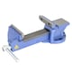 image 3 of 4" 100mm Jaw Bench Vice Workshop Clamp Work Bench Table Enginee