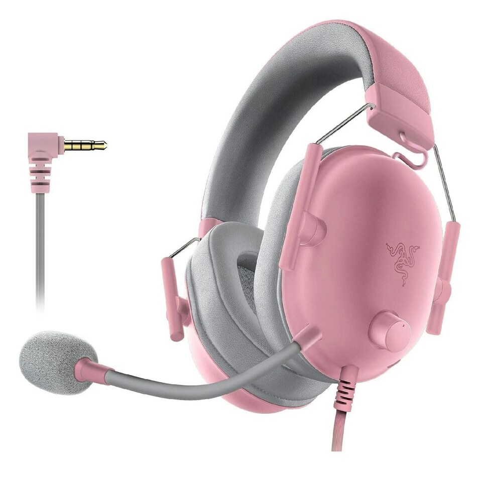 image 1 of Razer BlackShark v2 X PlayStation Licensed Gaming Headset Quartz Pink