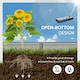 image 3 of Outsunny Galvanised Raised Garden Bed Metal Planter Box with Open Bottom, Green