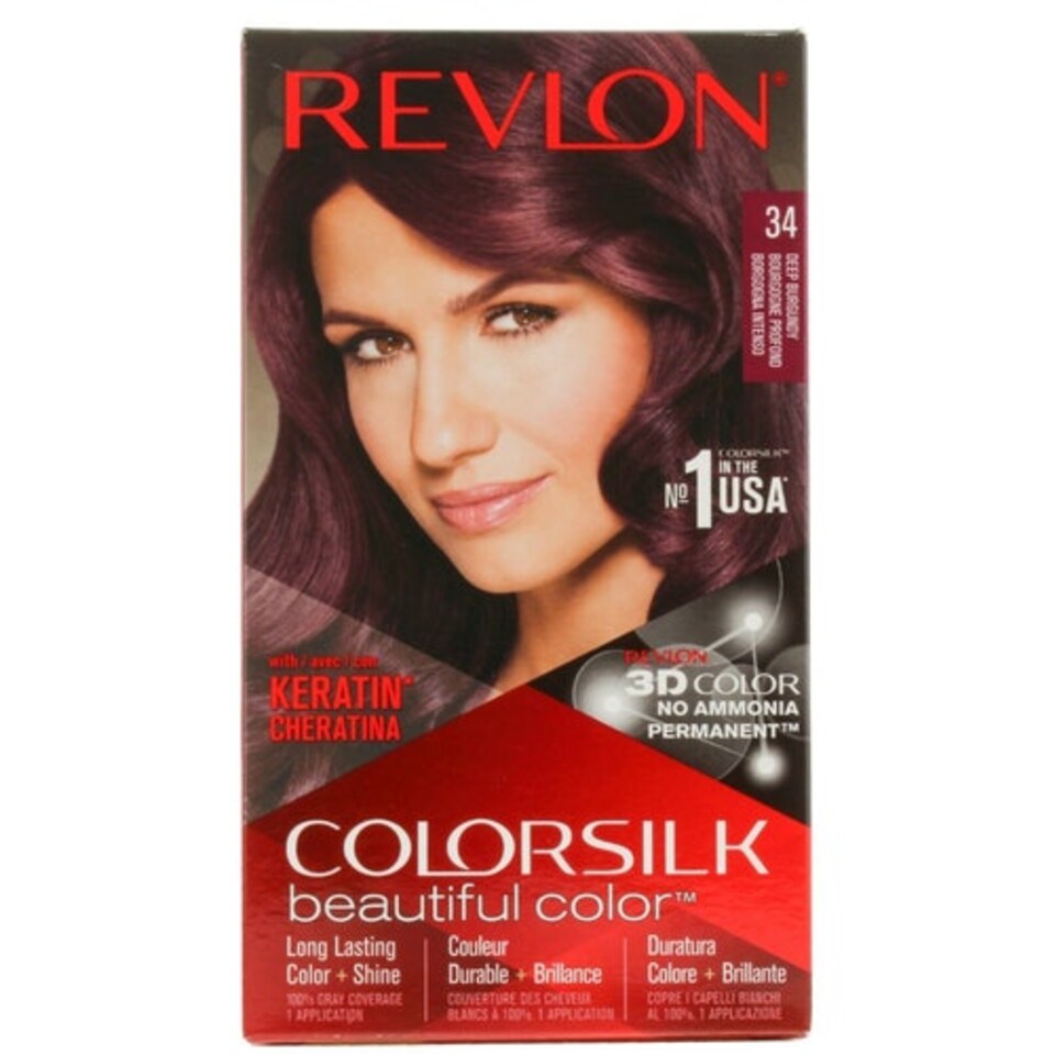 Revlon Colorsilk Beautiful Hair Color Deep Burgundy 34