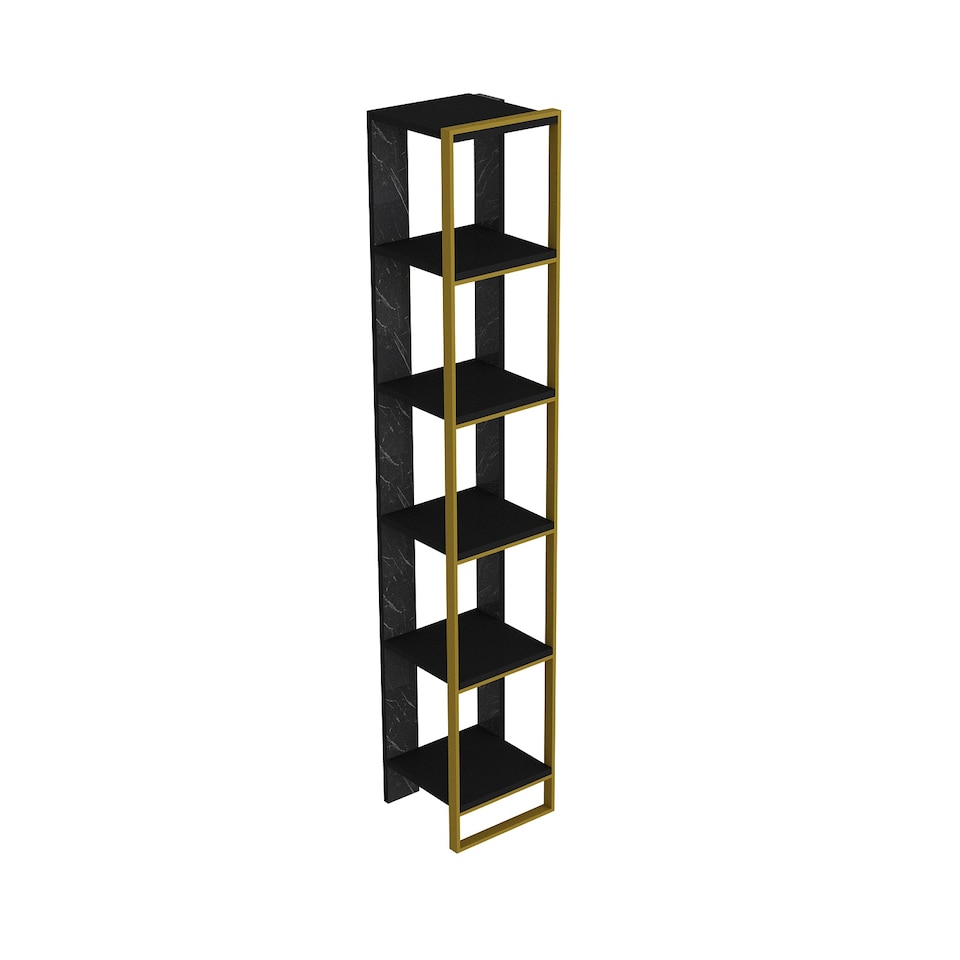 image 1 of Decorotika Polka 5-tier Bookcase Shelving Unit | Multi