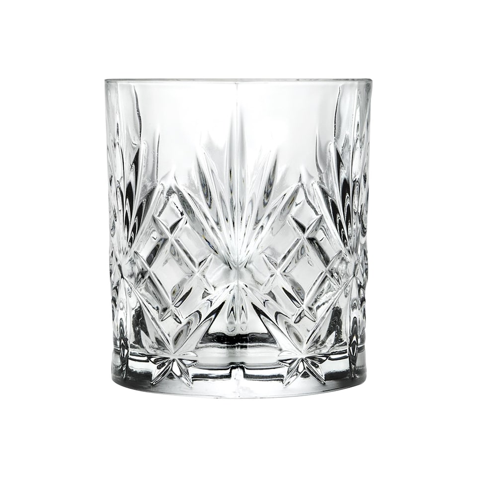 image 1 of RCR Crystal Melodia Whisky Glasses - 340ml - Pack of 6 | Clear | Clear