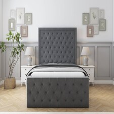 Sloomy Vienna Armour Coniston Special Bed Frame. With 50" Upholstered Headboard 2'6 Small Single