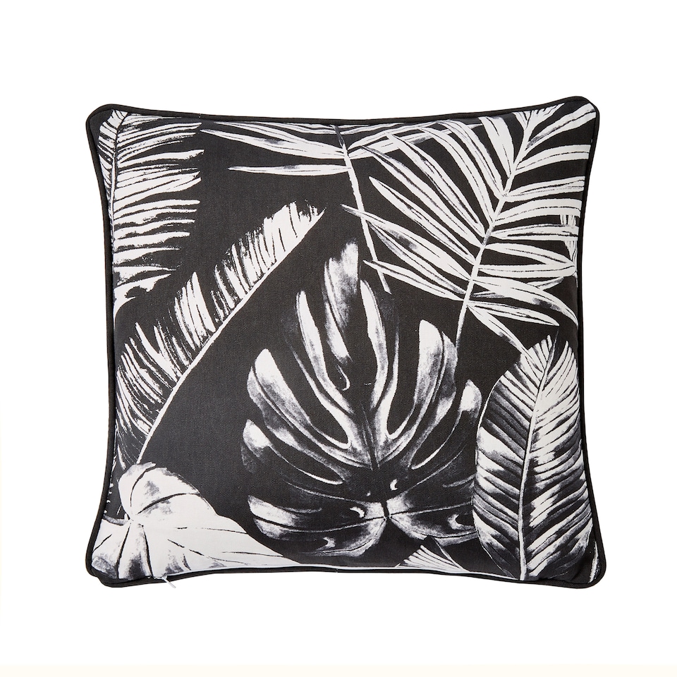 image 1 of D & D Tahiti Outdoor Filled Cushion Silver