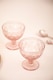 image 4 of Fleur Set Of Two Pink Glass Sundae Dishes