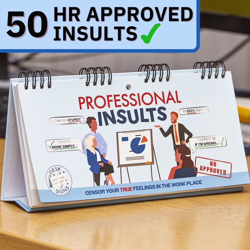 image 1 of Professional Insults Flipbook