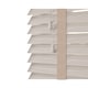 image 1 of 80cm Silver Birch Faux Wood Venetian Blinds with Tapes (120cm Drop) | Grey | Grey