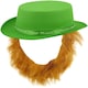 image 1 of Hat Topper St Patricks Day with Brown Beard