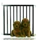 image 1 of Bettacare Simply Secure Wooden Screw Fit Gate, 72cm - 79cm, Black, Wooden Dog Gate Gate, Screw Fit Pet Stair Gate, Puppy Gate