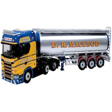 Oxford Diecast Scania S Series Cylindrical Tanker D R Macleod