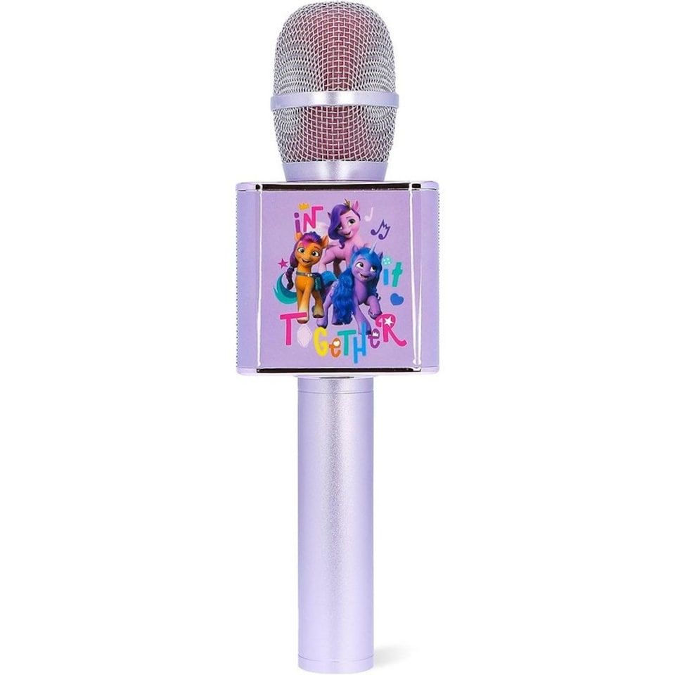 image 1 of My Little Pony Karaoke Microphone - Purple - One Size