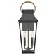 image 5 of Hinkley Dawson Outdoor Wall Lantern Traditional Black, Burnished Bronze accent IP44 2x E14