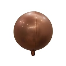 Realmax Chrome 4D Balloon - Rose Gold - One Size