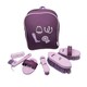 image 1 of Little Rider Giddy Up Gymkhana Horse Grooming Bag Set | Purple | Purple/Lilac | One Size | 1
