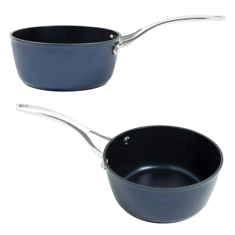 image 1 of Blackmoor 67469 Blue Pro 20cm Saucepan with Lid