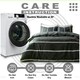 image 6 of Harris Striped Duvet Cover Set Reversible Polycotton Beddings Grey | Double