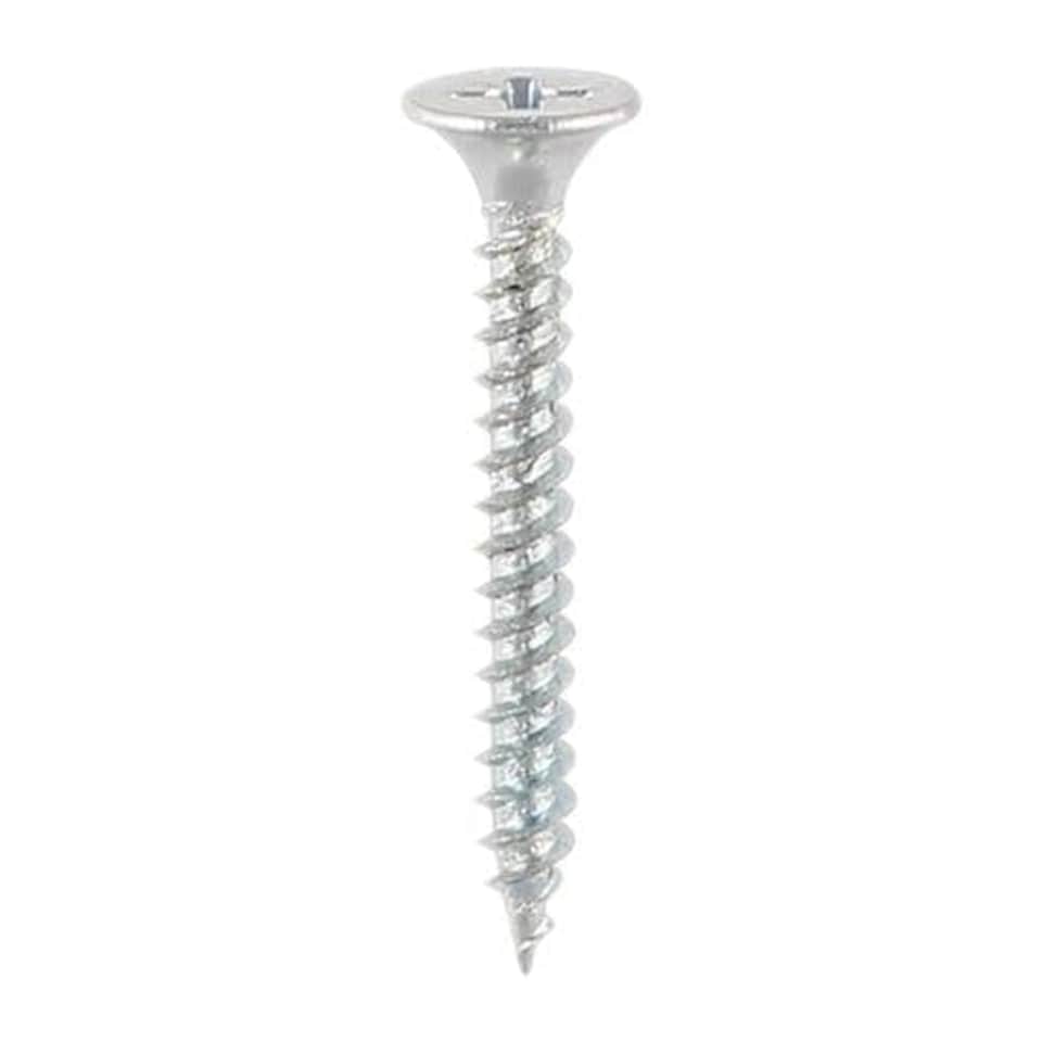 image 1 of Timco - Drywall Metal Stud Plasterboard Screws - PH - Bugle - Fine Thread - Zinc (Size 3.5 x 42 - 1000 Pieces)