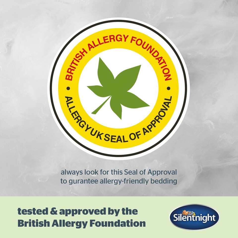 image 1 of Silentnight Luxury Anti Allergy Mattress Topper White | King