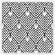 image 1 of Black geometric decoration (Picture Frame) White | L